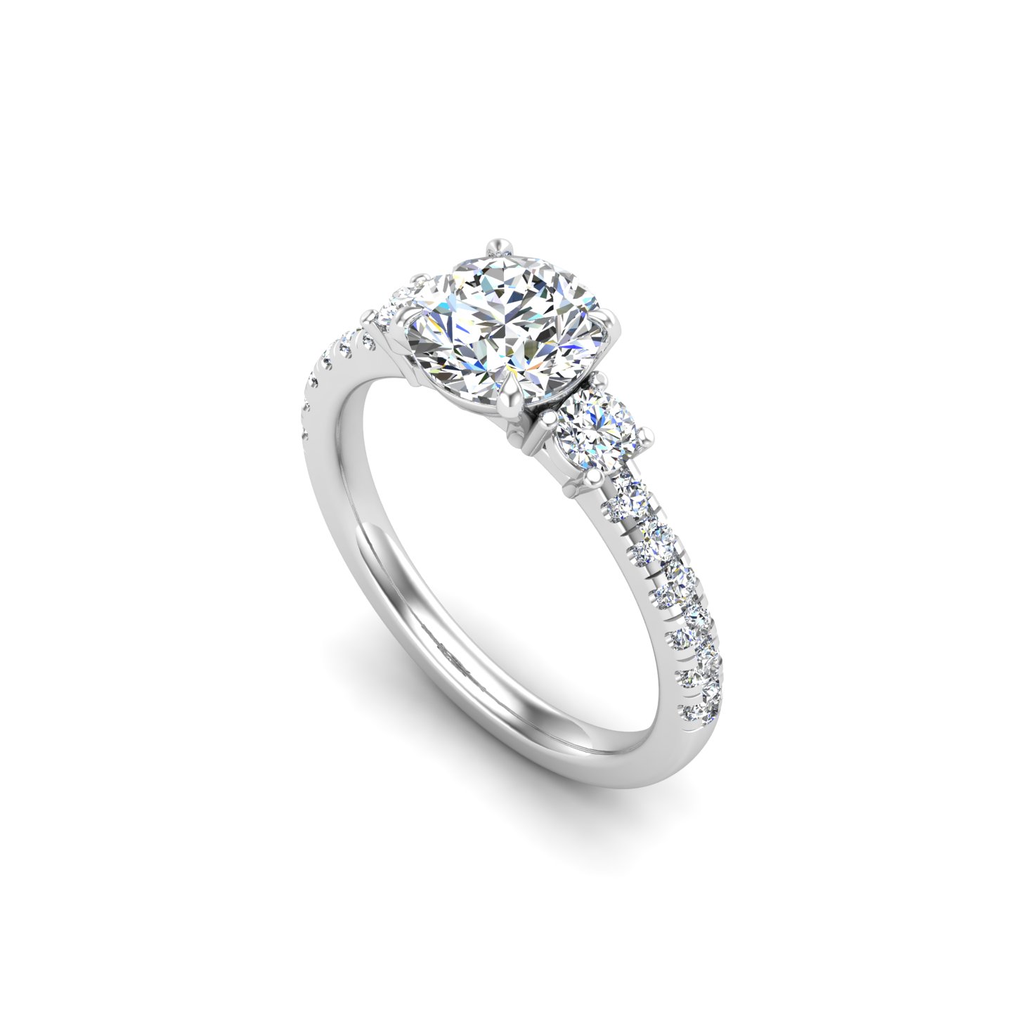 Korman Signature Eve Diamond Engagement Ring Setting